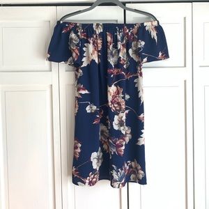 Off the shoulder dress